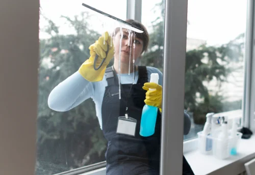 Nettoyage de vitres intérieures et extérieures à Brenat